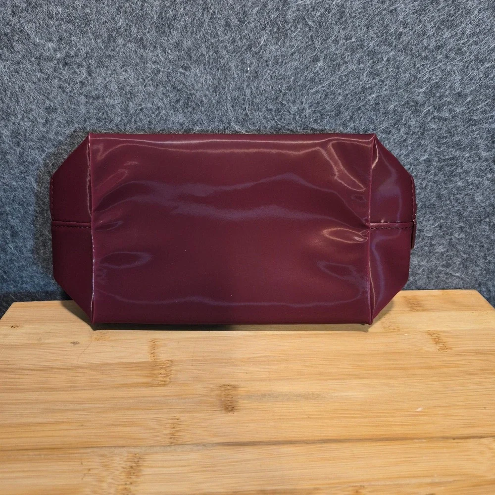 New Gucci Fragrances Beauty Women's Cosmetic Pouch Burgundy GWP Quiet Luxury